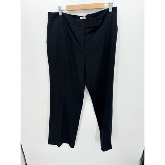 Calvin Klein Pants - Calvin Klein Black Classic Fit Dress Pants Women's Size 14 Career Office Minimal